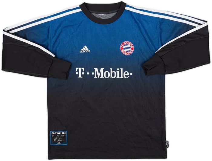 2002-03 Bayern Munich GK Shirt Kahn #1 - 6/10 - (L.Boys)