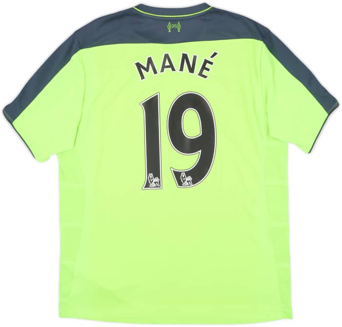 2016-17 Liverpool Third Shirt Mane #19 - 6/10 - (L)