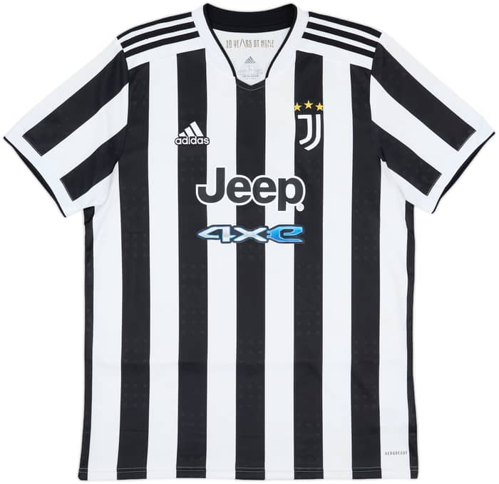 2021-22 Juventus Home Shirt Ronaldo #7 - 6/10 - (L)