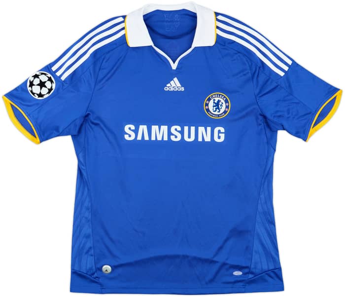 2008-09 Chelsea Home Shirt Drogba #11 - 8/10 - (L)