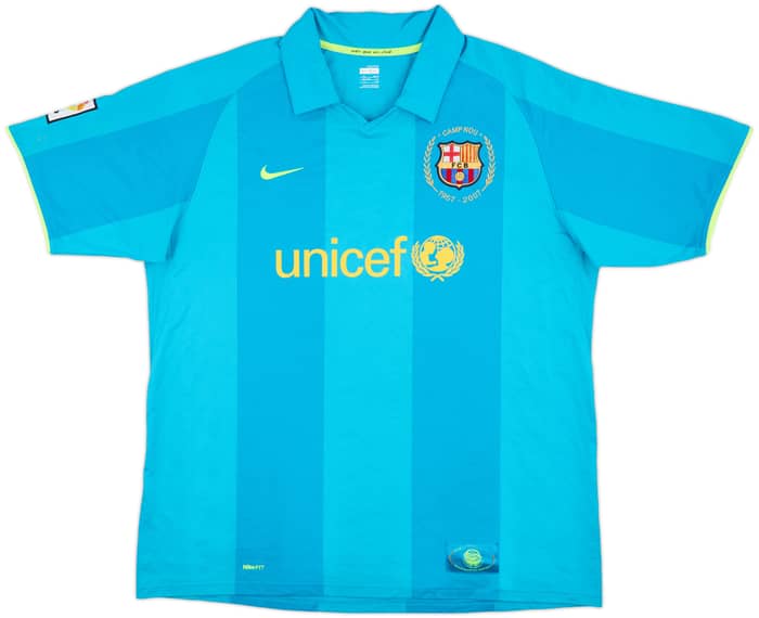 2007-09 Barcelona Away Shirt Messi #19 - 5/10 - (XXL)