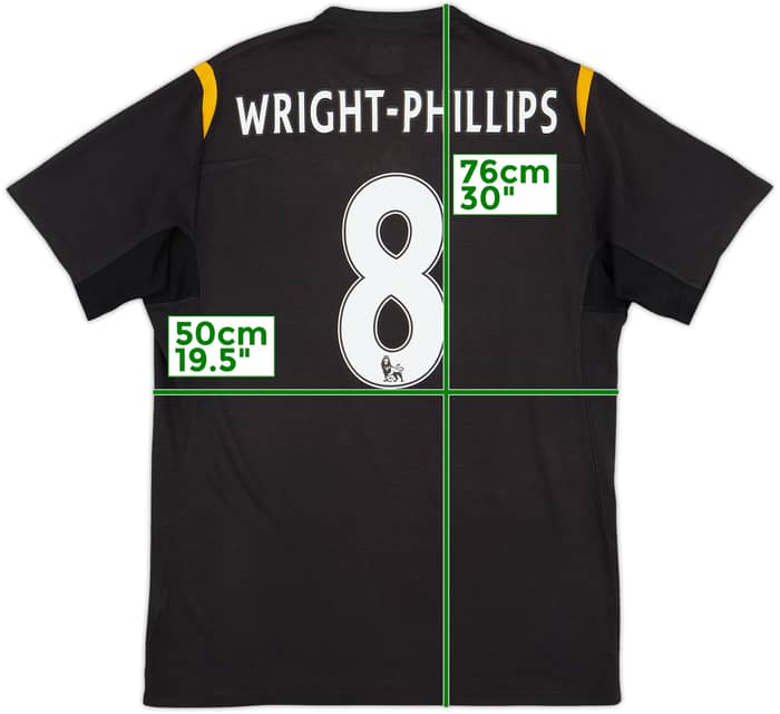 2009-10 Manchester City Away Shirt Wright-Phillips #8 - 6/10 - (M)