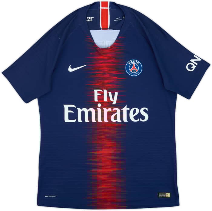 Camiseta auténtica de local del Paris Saint-Germain 2018-19 Neymar Jr #10 - 7/10 - (M)