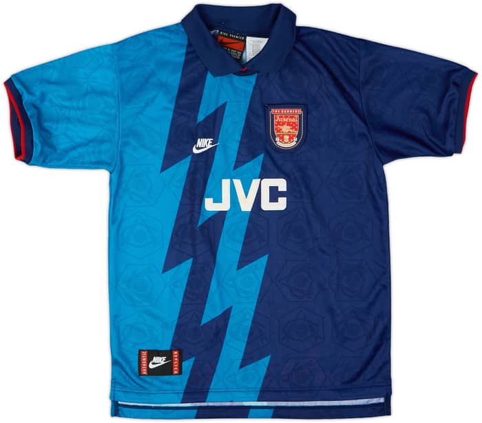 1995-96 Arsenal Away Shirt - 9/10 - (L.Boys)