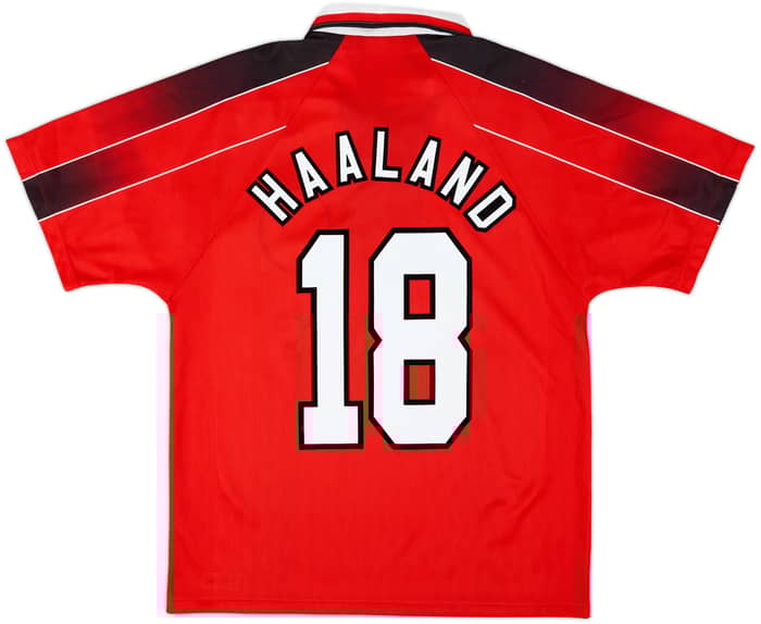 1996-97 Nottingham Forest Home Shirt Haaland #18 - 9/10 - (M)