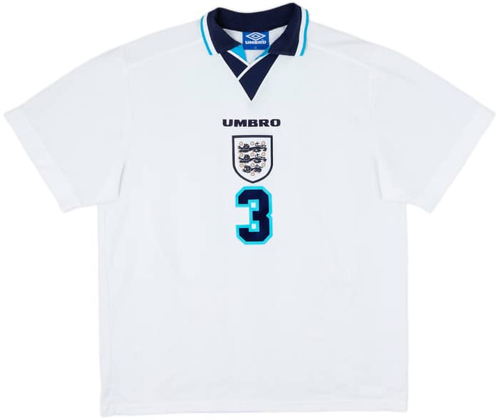 1995-97 England Home Shirt Pearce #3 - 10/10 - (XL)