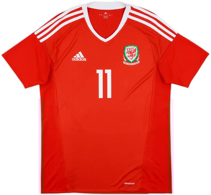 2016-17 Wales Home Shirt Bale #11 - 9/10 - (M)