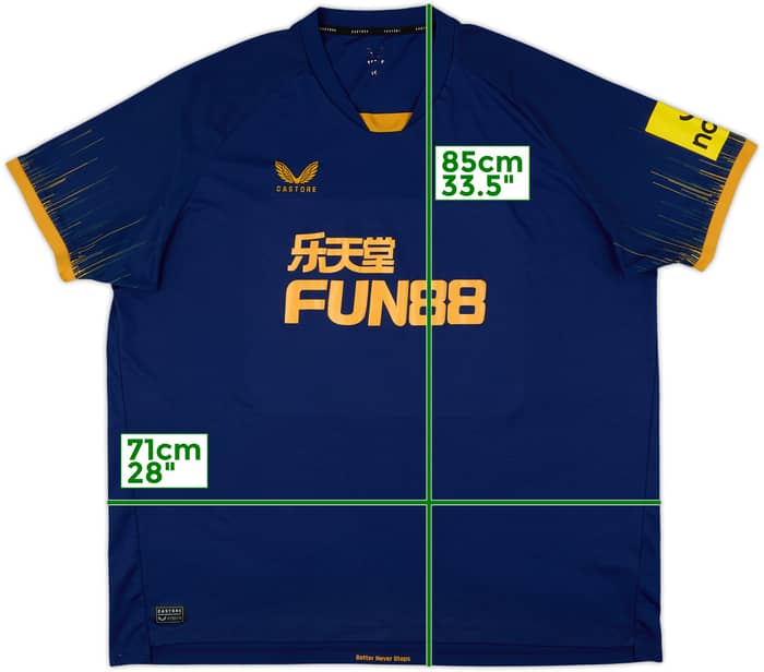 2022-23 Newcastle Away Shirt - 8/10 - (4XL)