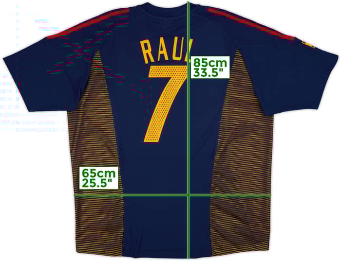 2002-04 Spain Third Shirt Raul #7 - 10/10 - (XXL)