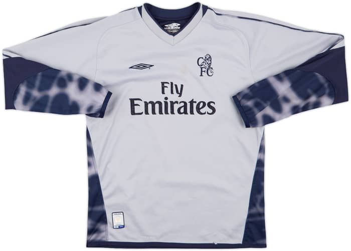 2003-04 Chelsea GK Shirt - 7/10 - (L.Boys)
