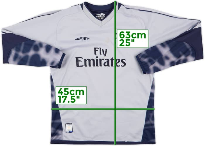 2003-04 Chelsea GK Shirt - 7/10 - (L.Boys)