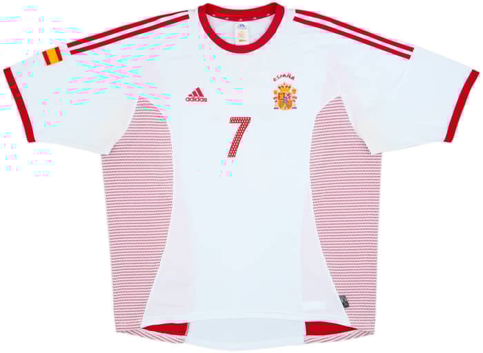 2002-04 Spain Away Shirt Raul #7 - 6/10 - (XXL)