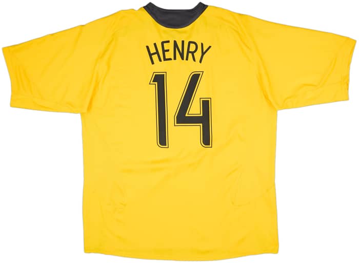 2006-07 Arsenal Away Shirt Henry #14 - 8/10 - (XXL)