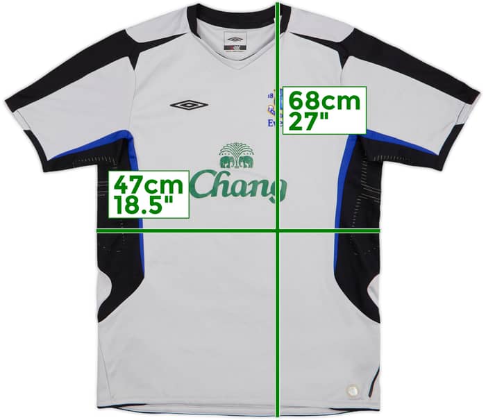 2005-06 Everton Signed Away Shirt - 6/10 - (XL.Boys)