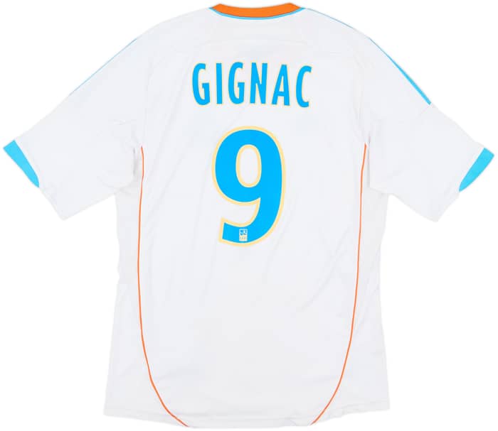 2012-13 Olympique Marseille Home Shirt Gignac #9 - 6/10 - (S)