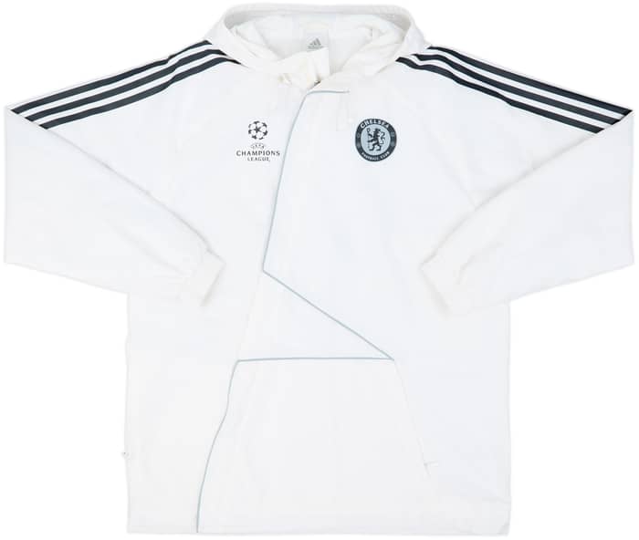 2009-10 Chelsea adidas CL Hooded Rain Jacket - 8/10 - (M)