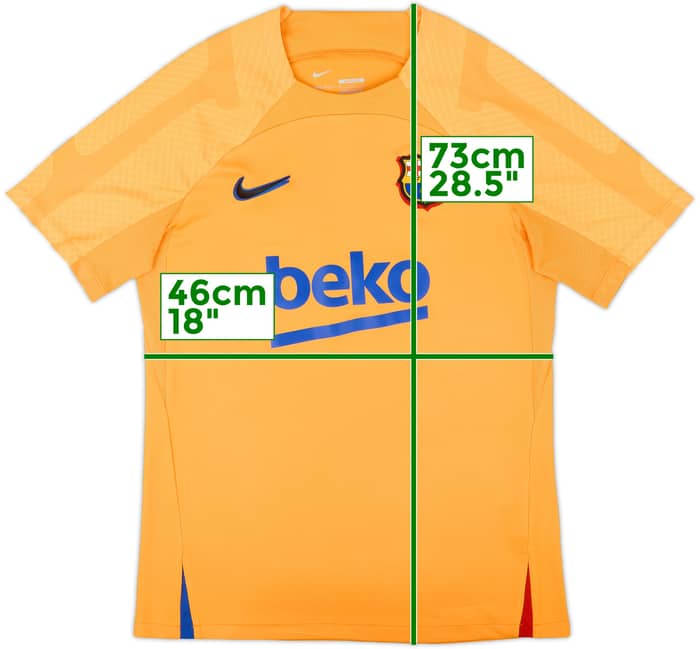 2021-22 Barcelona Nike Training Shirt - 8/10 - (M)