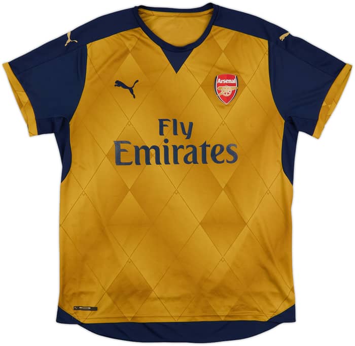 2015-16 Arsenal Away Shirt Arteta #8 - 6/10 - (L)