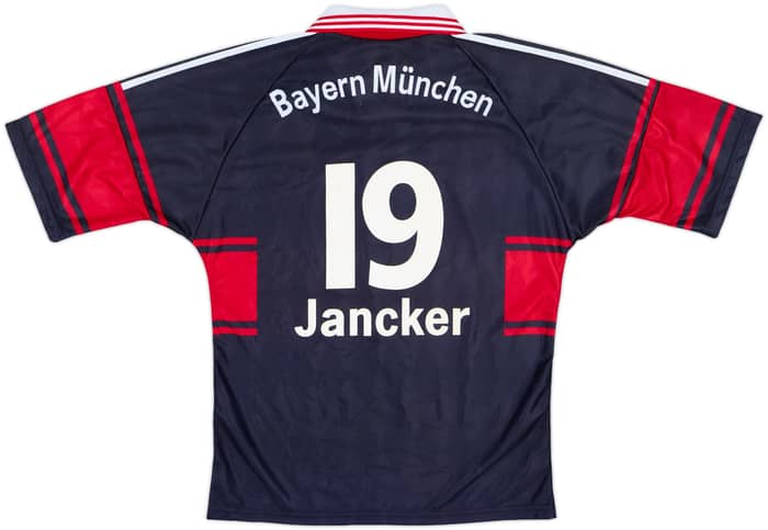 1997-99 Bayern Munich Home Shirt Jancker #19 - 8/10 - (S)