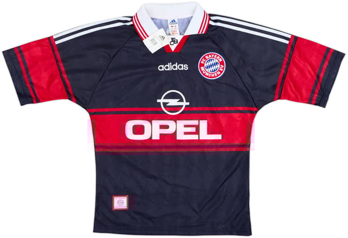 1997-99 Bayern Munich Home Shirt Jancker #19 - 8/10 - (S)