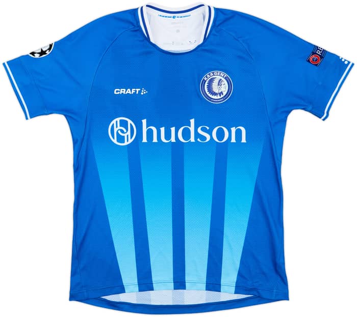 2020-21 KAA Gent Home Shirt - 8/10 - (L)