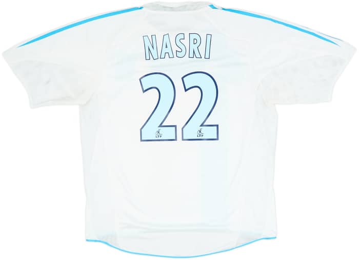 2004-05 Olympique Marseille Home Shirt Nasri #22 - 5/10 - (XL)