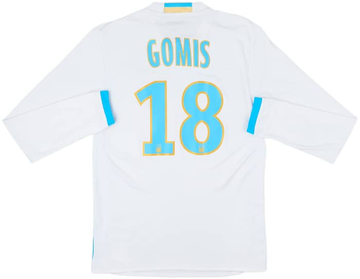 2016-17 Olympique Marseille Home L/S Shirt Gomis #18 - 7/10 - (S)
