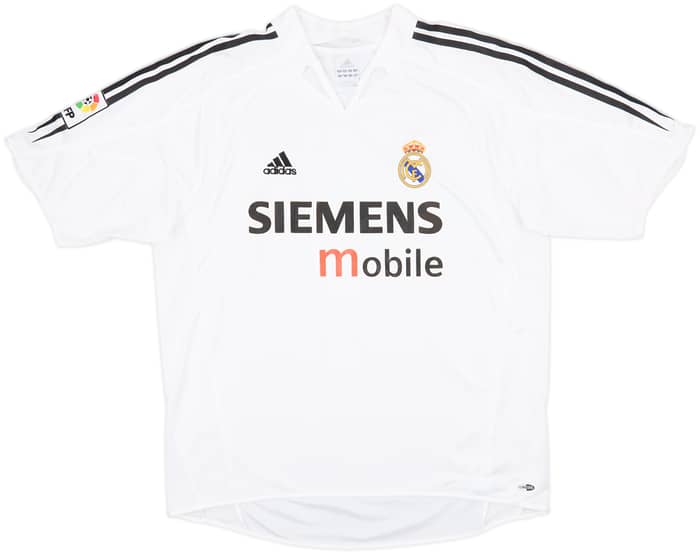2004-05 Real Madrid Home Shirt Ronaldo #9 - 8/10 - (L)