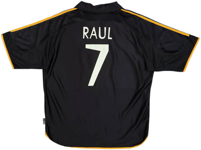 1999-01 Real Madrid Away Shirt Raul #7 - 6/10 - (XL)