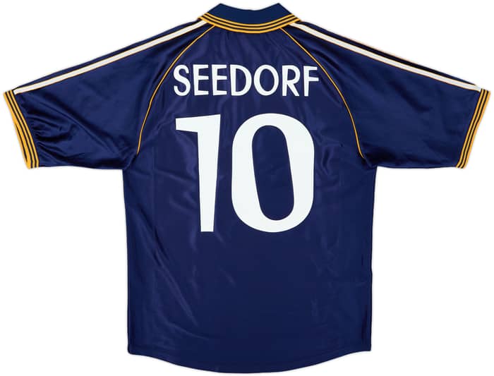 1998-99 Real Madrid Third Shirt Seedorf #10 - 8/10 - (M)