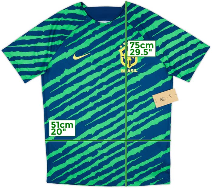 2022 Brazil Nike Training Shirt (L)