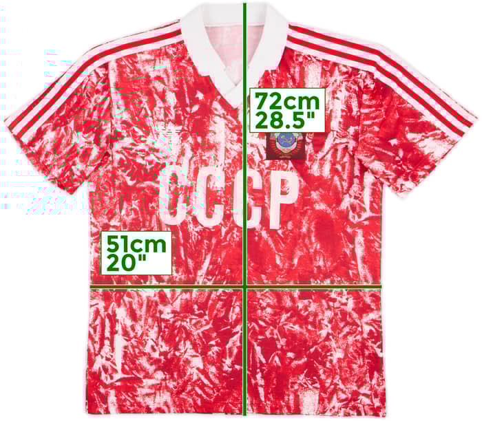 1989-91 Soviet Union Home Shirt - 6/10 - (M/L)