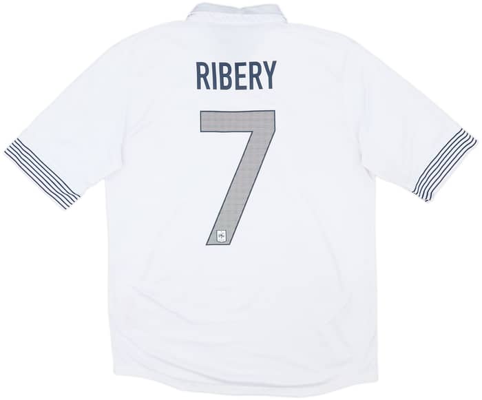 2012-13 France Authentic Away Shirt Ribery #7 - 6/10 - (M)