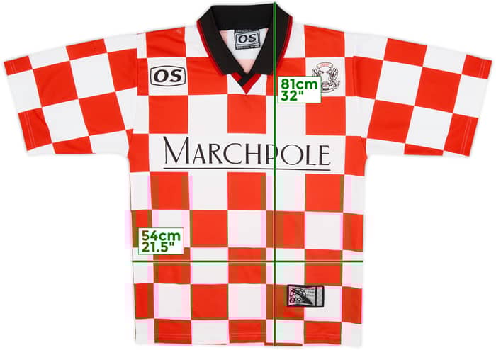 1998-99 Leyton Orient Home Shirt - 7/10 - (S)