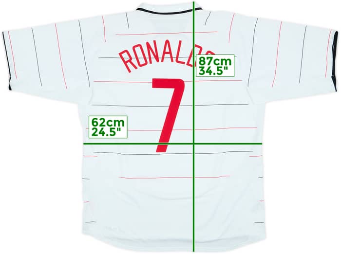 2003-05 Manchester United Third Shirt Ronaldo #7 - 7/10 - (XXL)