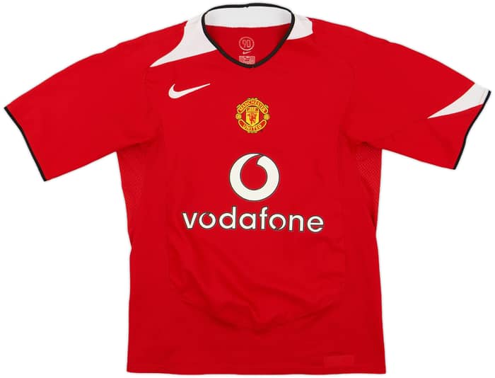 2004-06 Manchester United Home Shirt - 5/10 - (S)