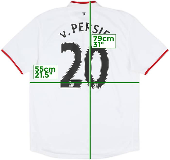 2012-14 Manchester United Away Shirt v.Persie #20 - 8/10 - (L)