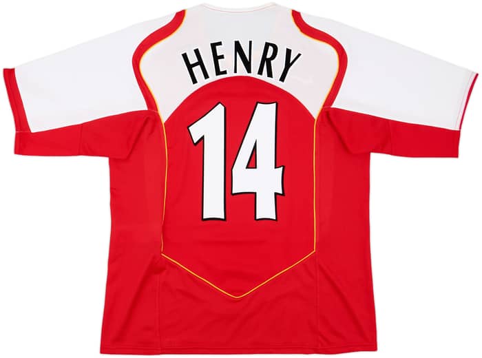 2004-05 Arsenal Home Shirt Henry #14 - 8/10 - (L)