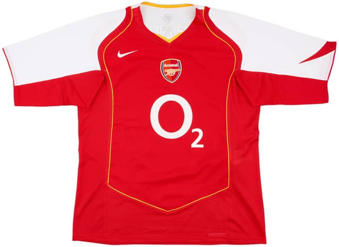 2004-05 Arsenal Home Shirt Henry #14 - 8/10 - (L)