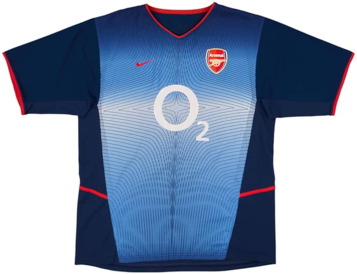 2002-04 Arsenal Away Shirt Henry #14 - 8/10 - (L)