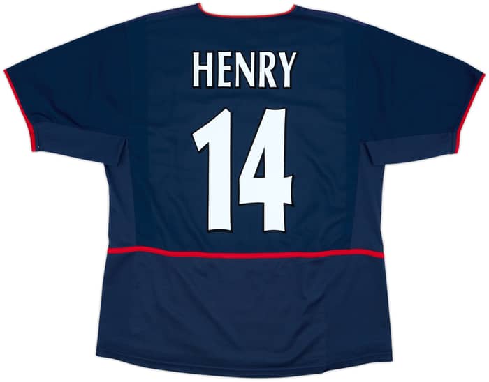 2002-04 Arsenal Away Shirt Henry #14 - 8/10 - (XL)