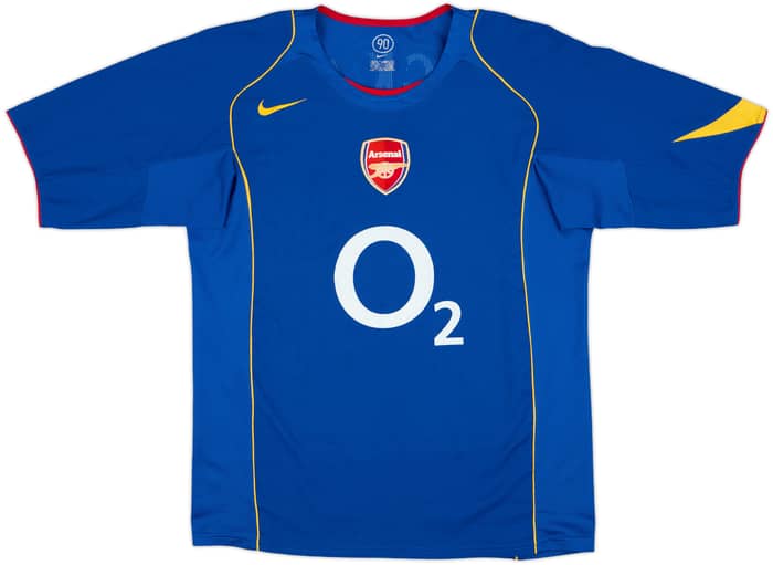 2004-06 Arsenal Away Shirt Bergkamp #10 - 9/10 - (M)