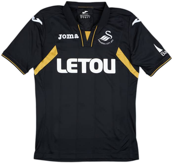 2017-18 Swansea Third Shirt Wilfried #2 - 8/10 - (S)