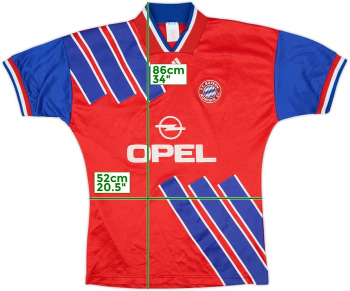1993-95 Bayern Munich Home Shirt - 8/10 - (S)