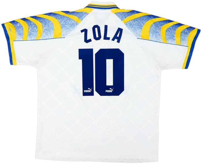1995-97 Parma Home Shirt Zola #10 - 8/10 - (XL)