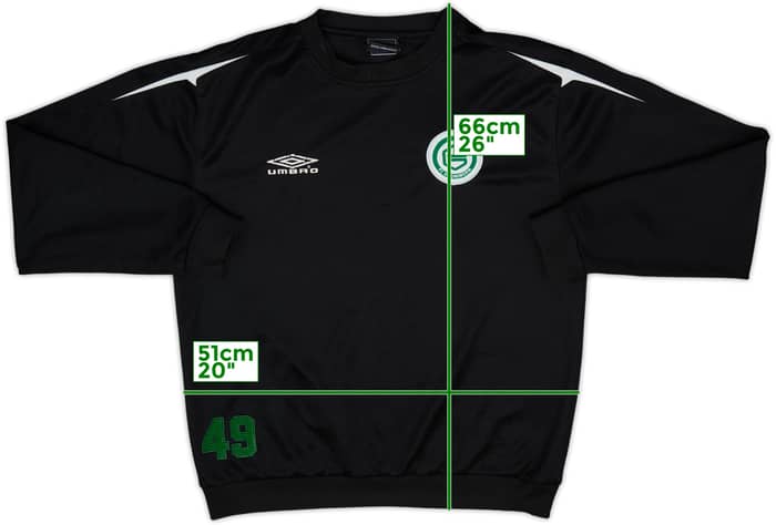 2007-08 Groningen Player Issue Umbro Sweat Top #49 - 5/10 - (L)