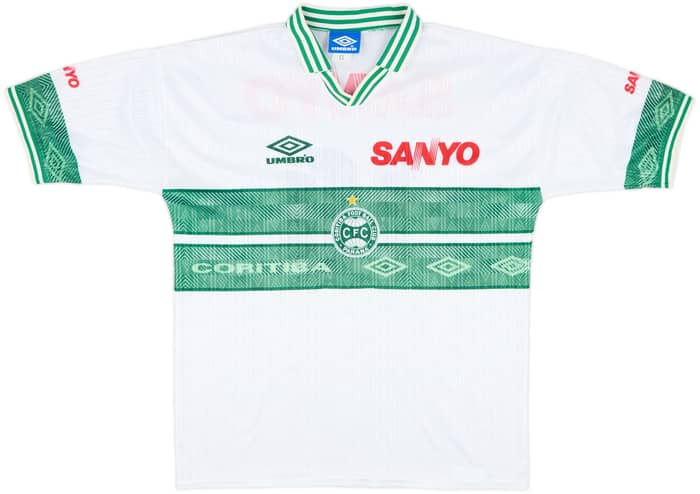 1996 Coritiba Home Shirt #10 - 7/10 - (L)
