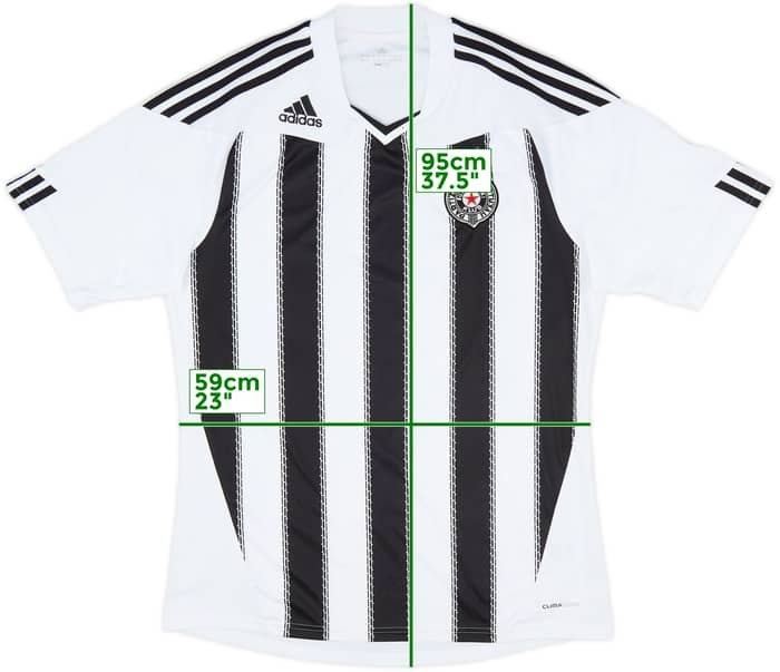2010-11 Partizan Belgrade Home Shirt - 8/10 - (L)