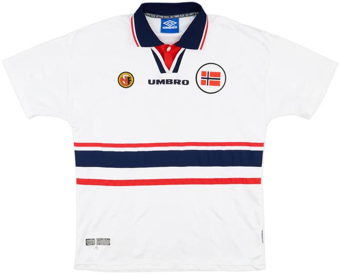 1998-00 Norway Away Shirt - 8/10 - (L)