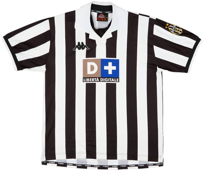 1998-99 Juventus Home Shirt Zidane #21 - 8/10 - (L)